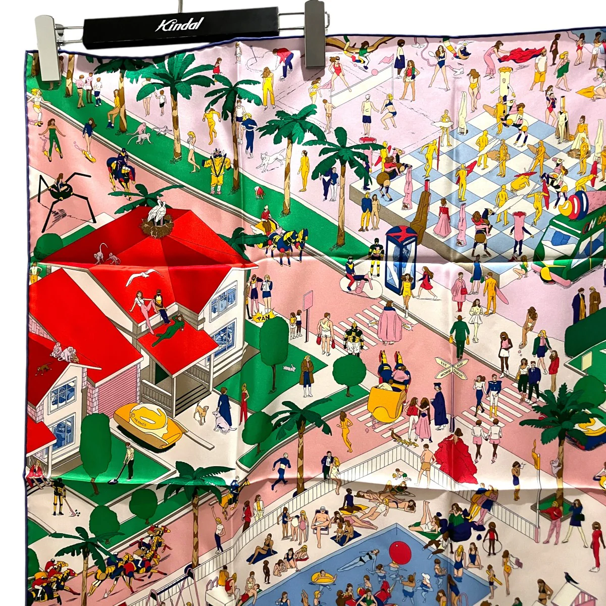 【ON THE BEACH】シルクスカーフ - Image 3