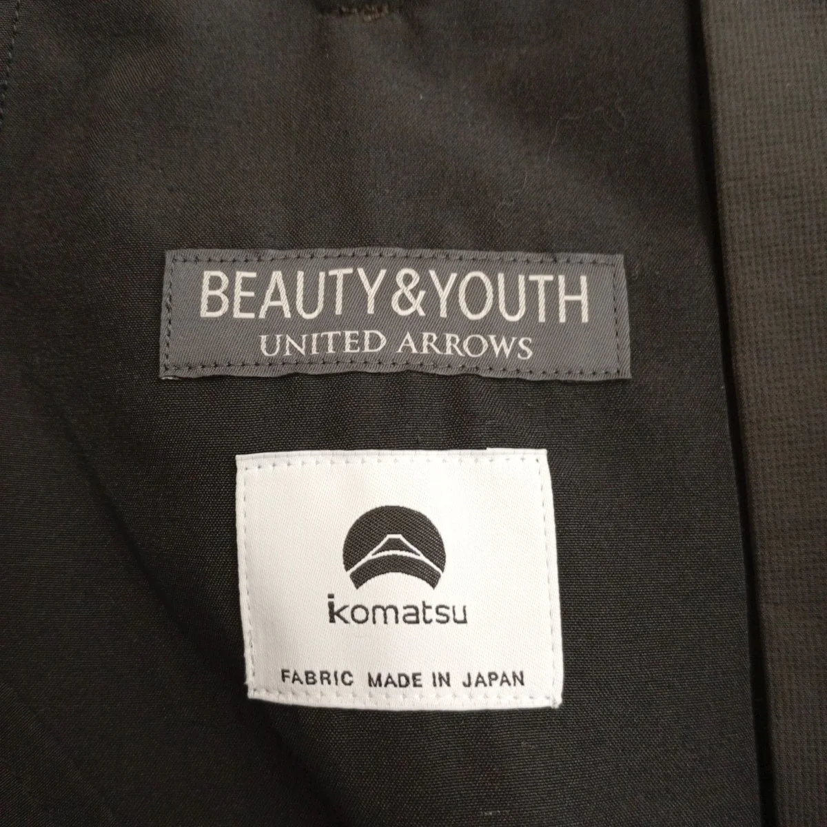 KOMATSU PACK URK 1プリーツ テーパードパンツ1214-1-000025 - Image 4