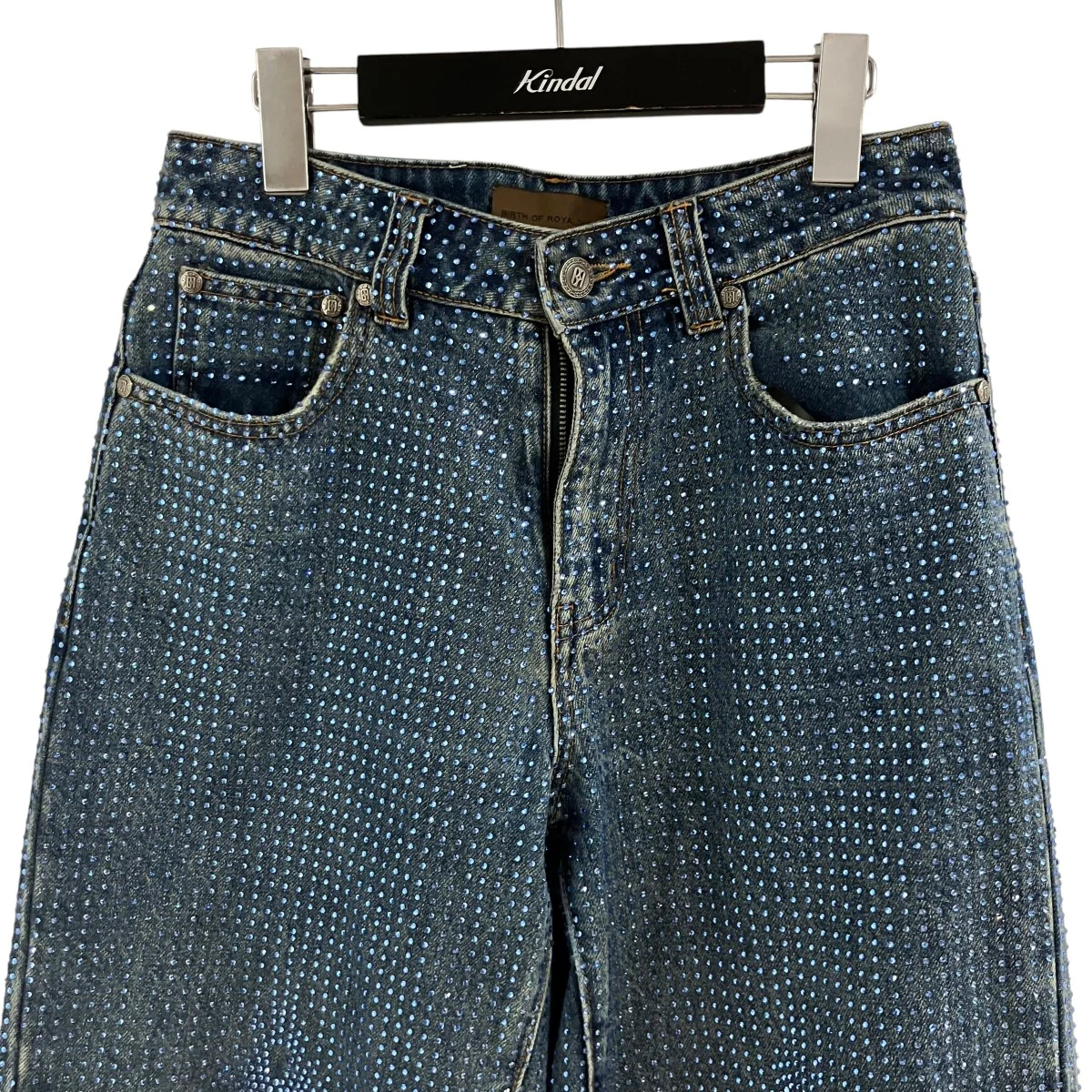 ラインストーンデニムパンツ - Image 2