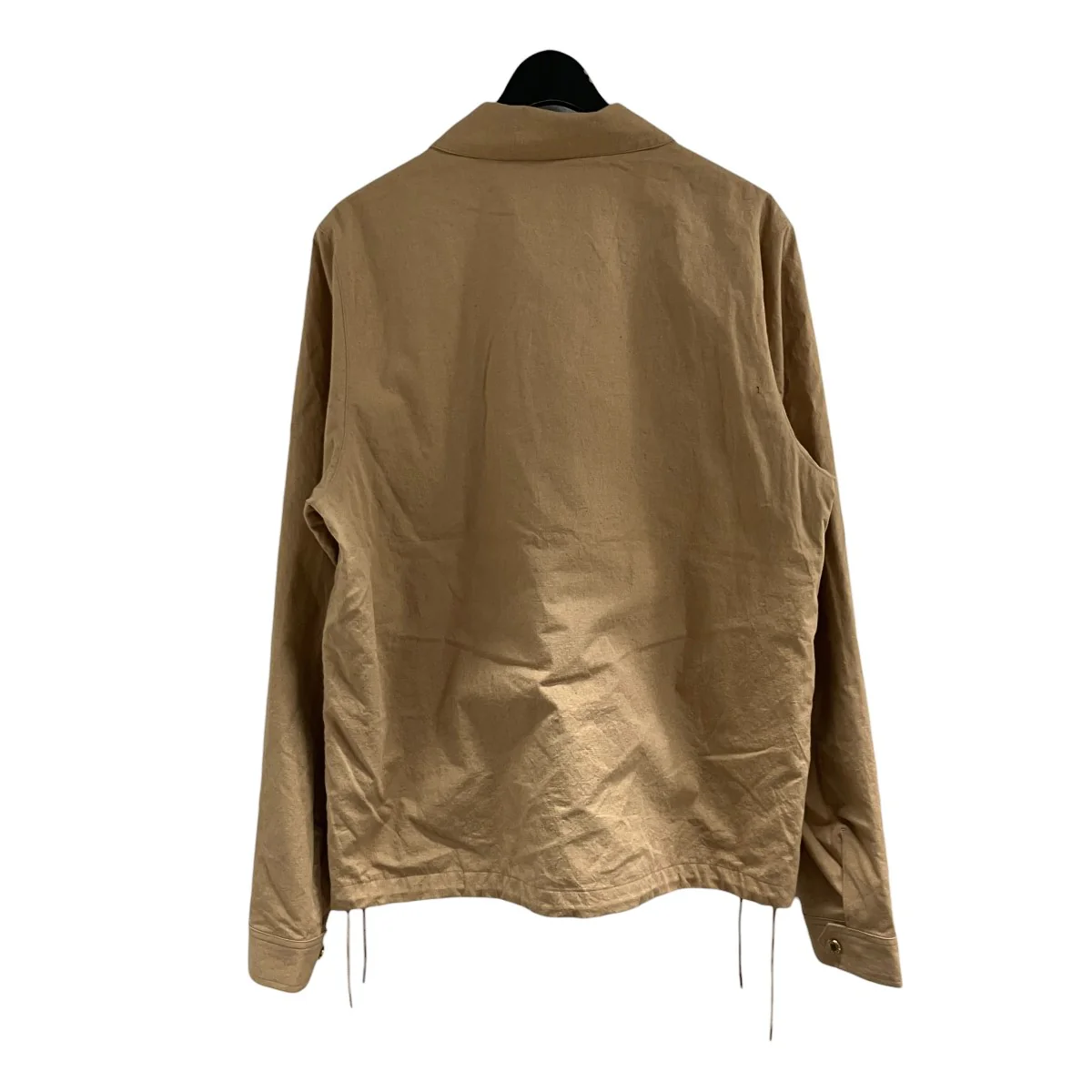 リネン混サイドジップコーチジャケット - Image 3