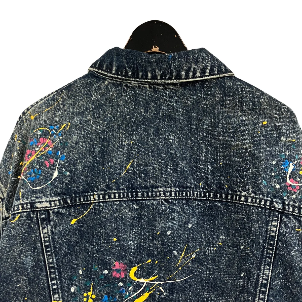 スプラッシュペイントデニムジャケット - Image 4