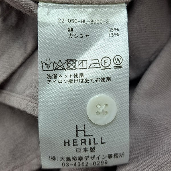 Cotton Cashmere Brush Regulercollarレギュラーカラーシャツ22-050-HL-8000-3 - Image 7