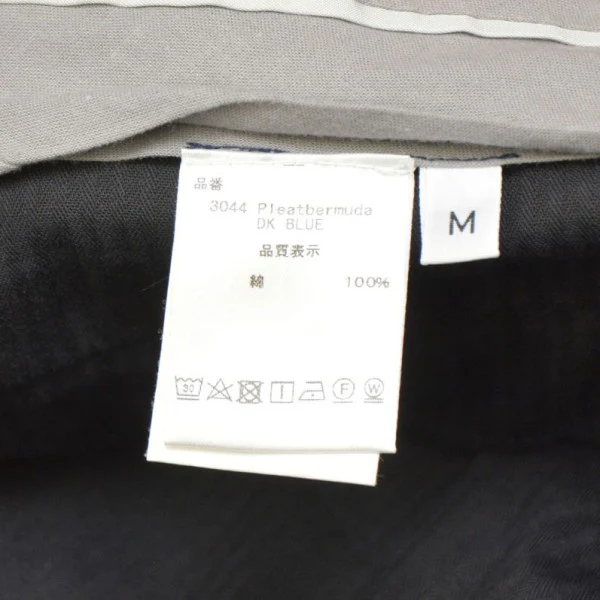 Pleated Bermuda Shorts　タックプリーツショートパンツ　3044 - Image 7
