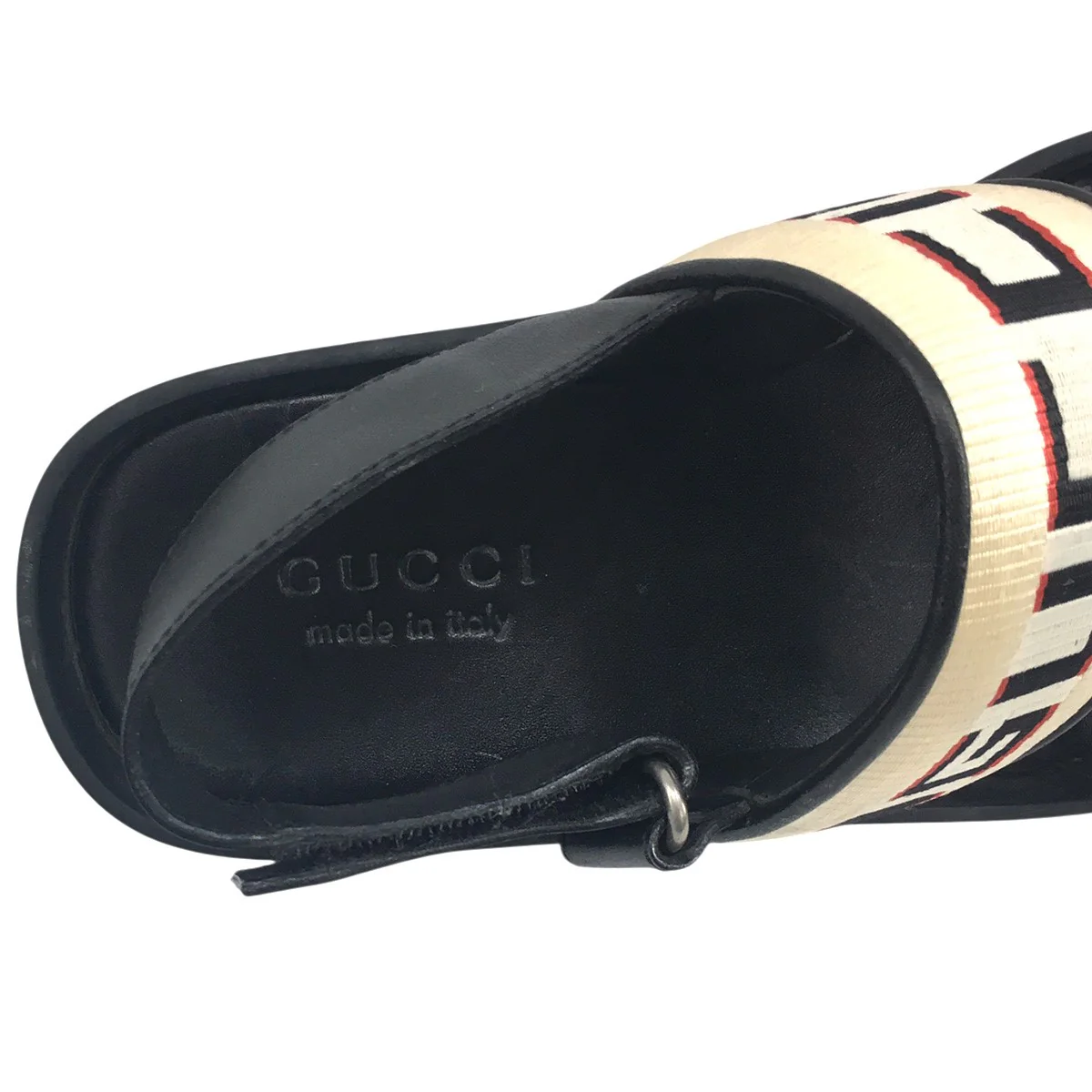 Stripe Strap Sandal ロゴ ストライプ ストラップ サンダル - Image 6