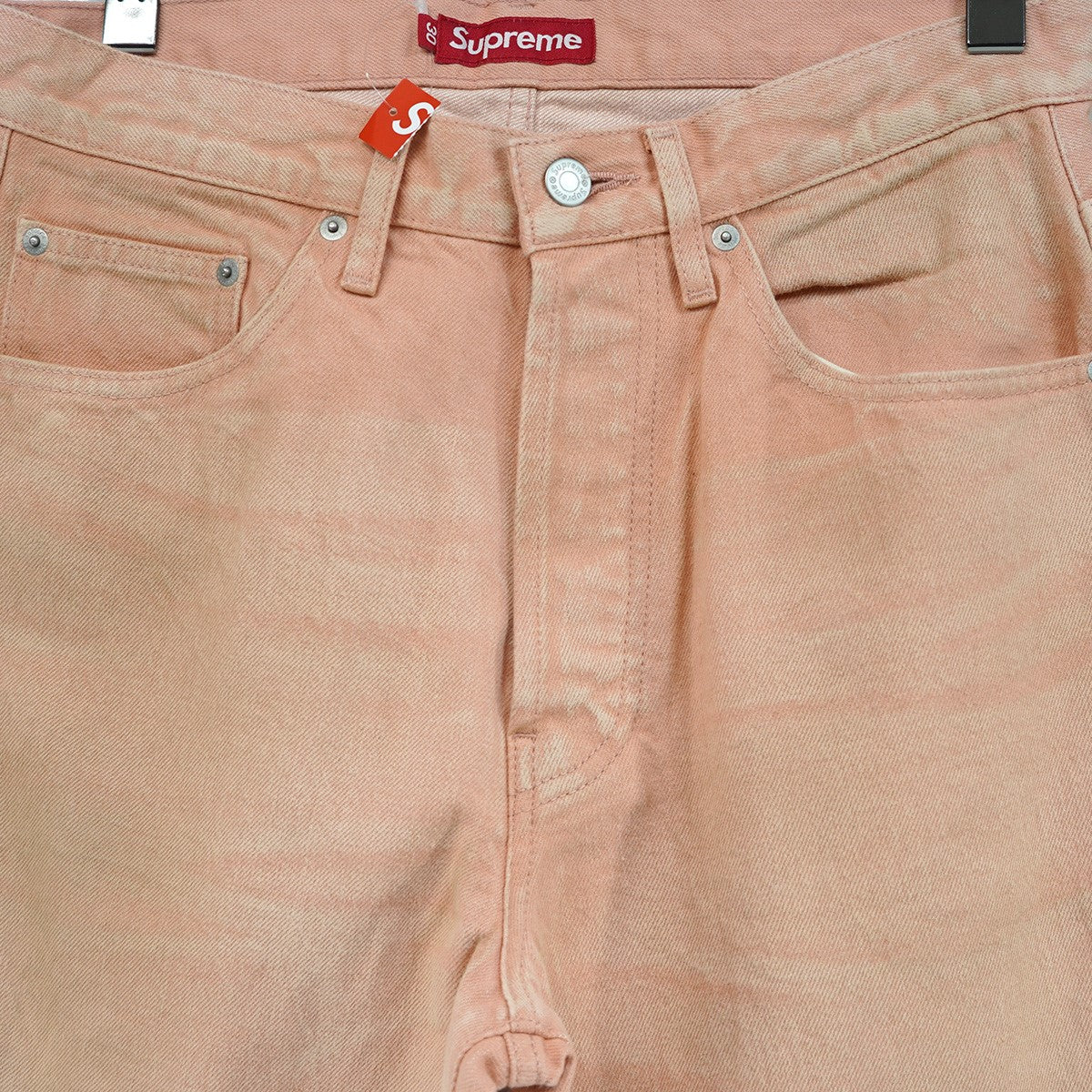 25AW Distressed Loose Fit Selvedge Jean スターパッチ ロゴディストレスド 加工 ルーズフィット セルビッジ ジーン デニムパンツ - Image 5