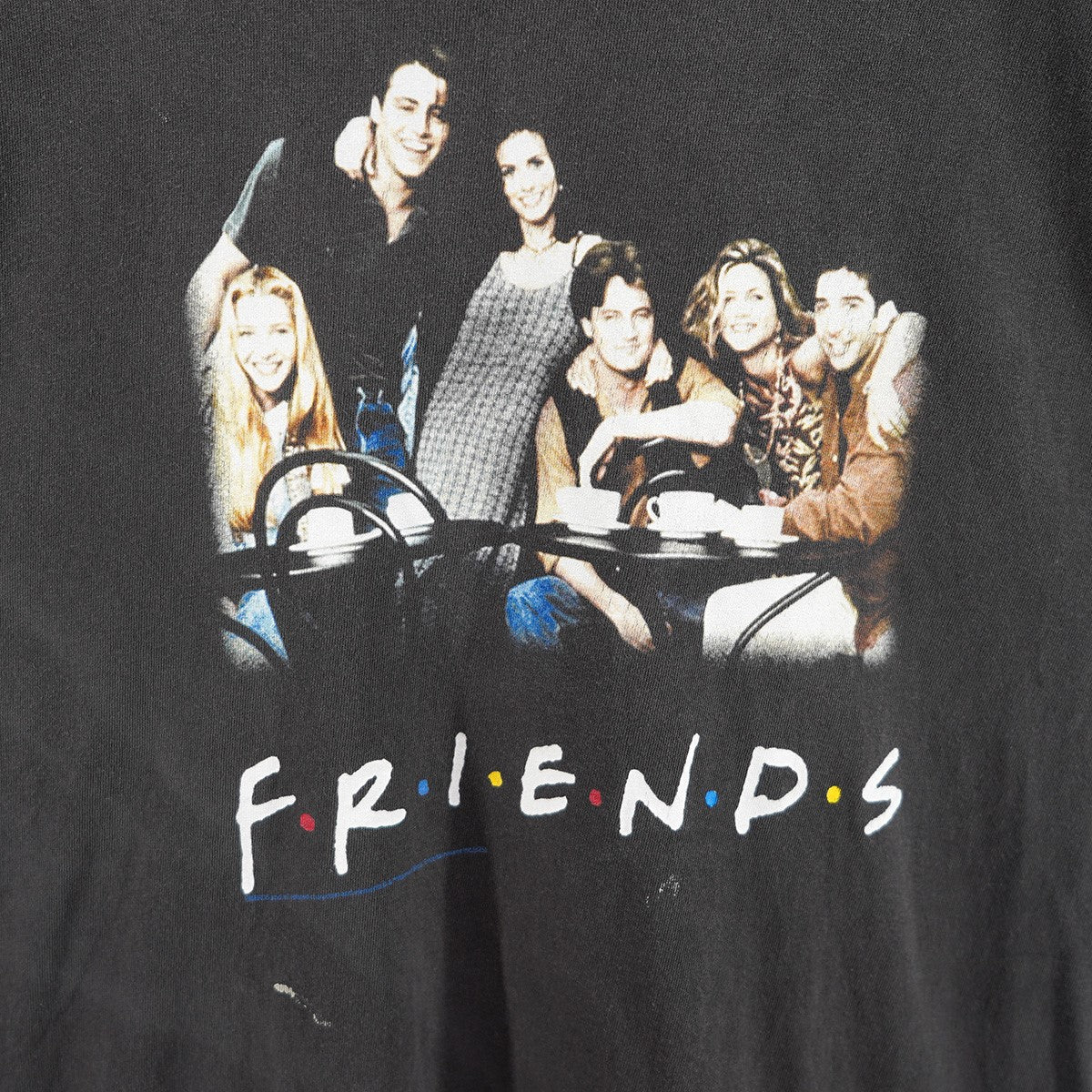25SS FRD SS TEE ／ FRIENDSフレンズ ドラマ Vintage ヴィンテージ ダメージ 加工 Tシャツ - Image 2