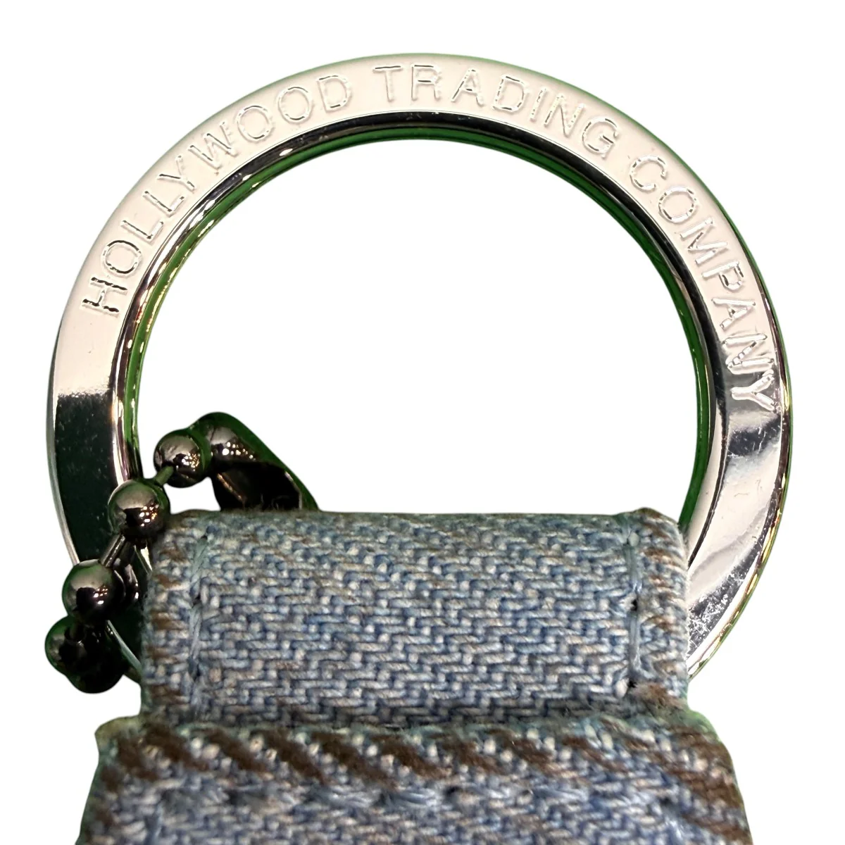 23SS/Studded Keychain DenimMade in Italy／スタッズキーチェーン デニムカラー - Image 7