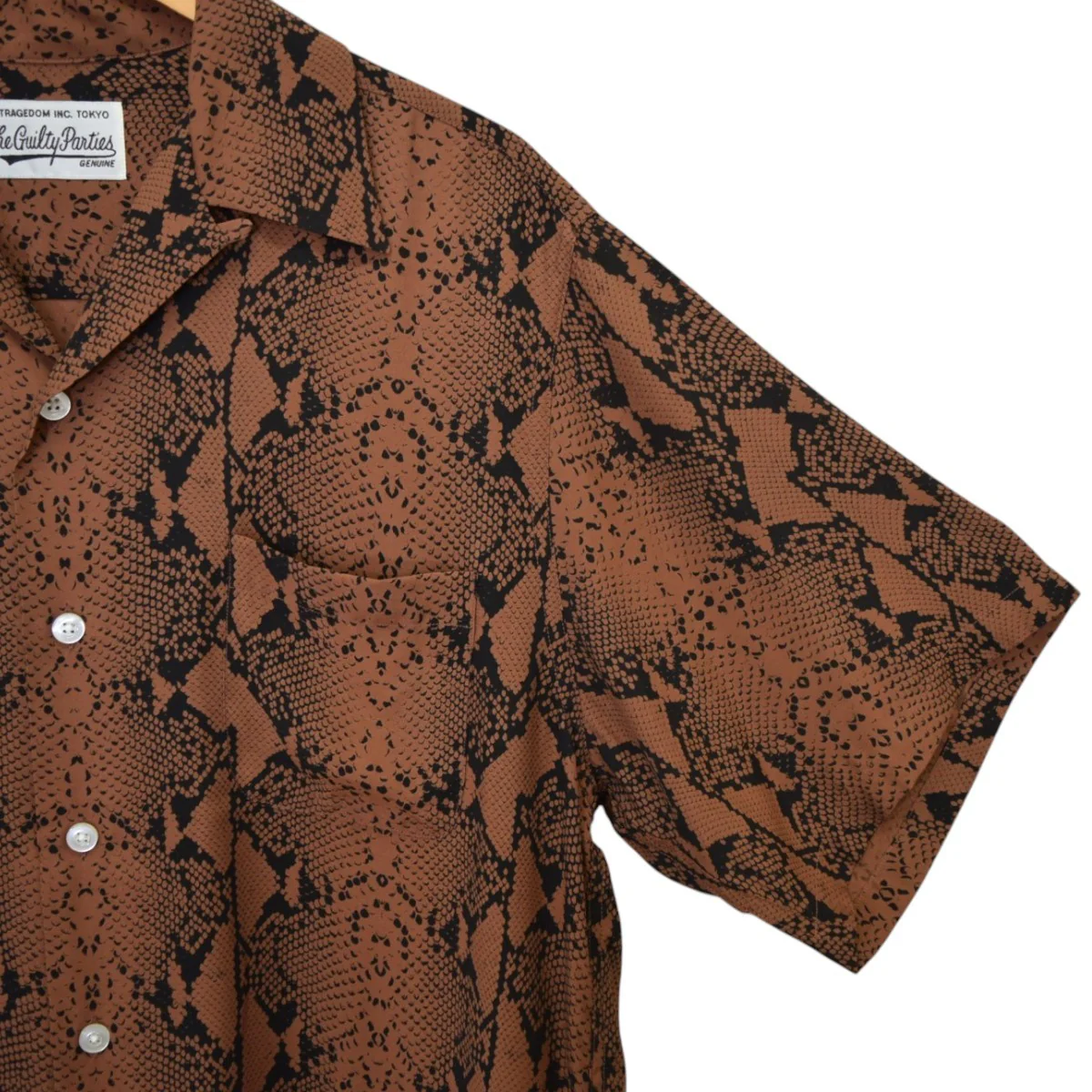 HAWAIIAN SHIRT S／S(TYPE-7)パイソン柄アロハシャツ 2023SS - Image 4