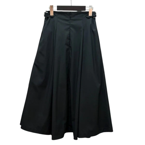 Box-Pleat A-Line Midi Skirt バイカースカートE211-3148CNS - Image 2