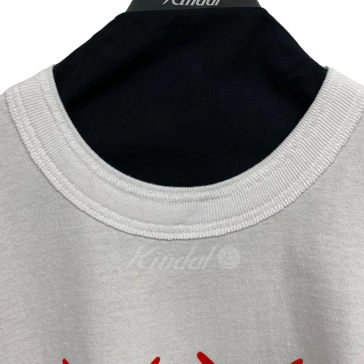 21SS Flock Print T-ShirtロゴTシャツ - Image 3