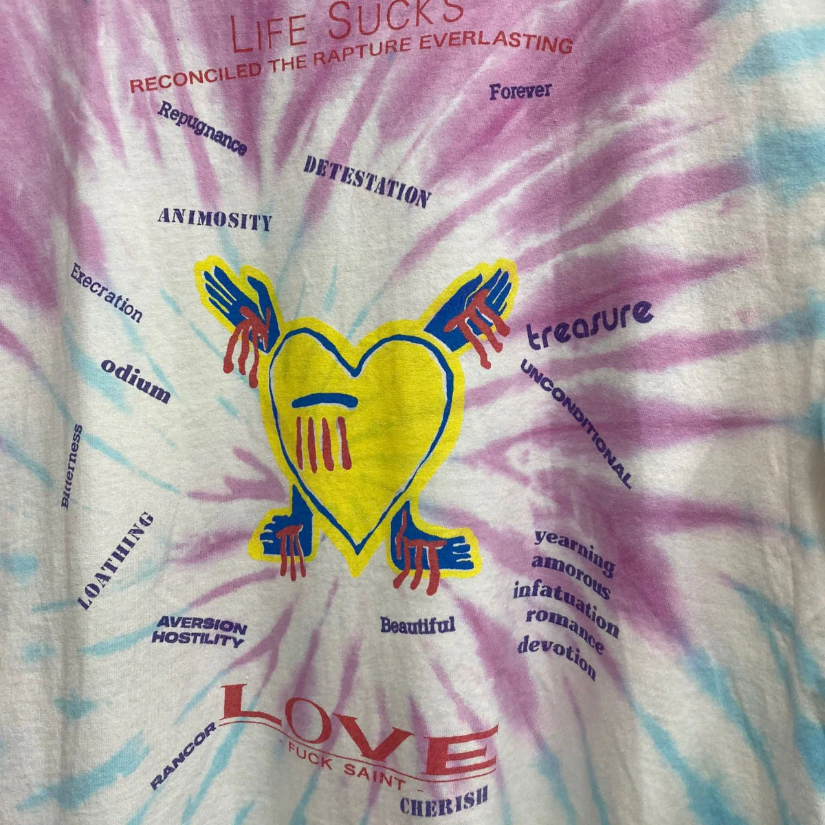 24SSDOOR WRLD TEEタイダイ柄コラボTシャツ - Image 5