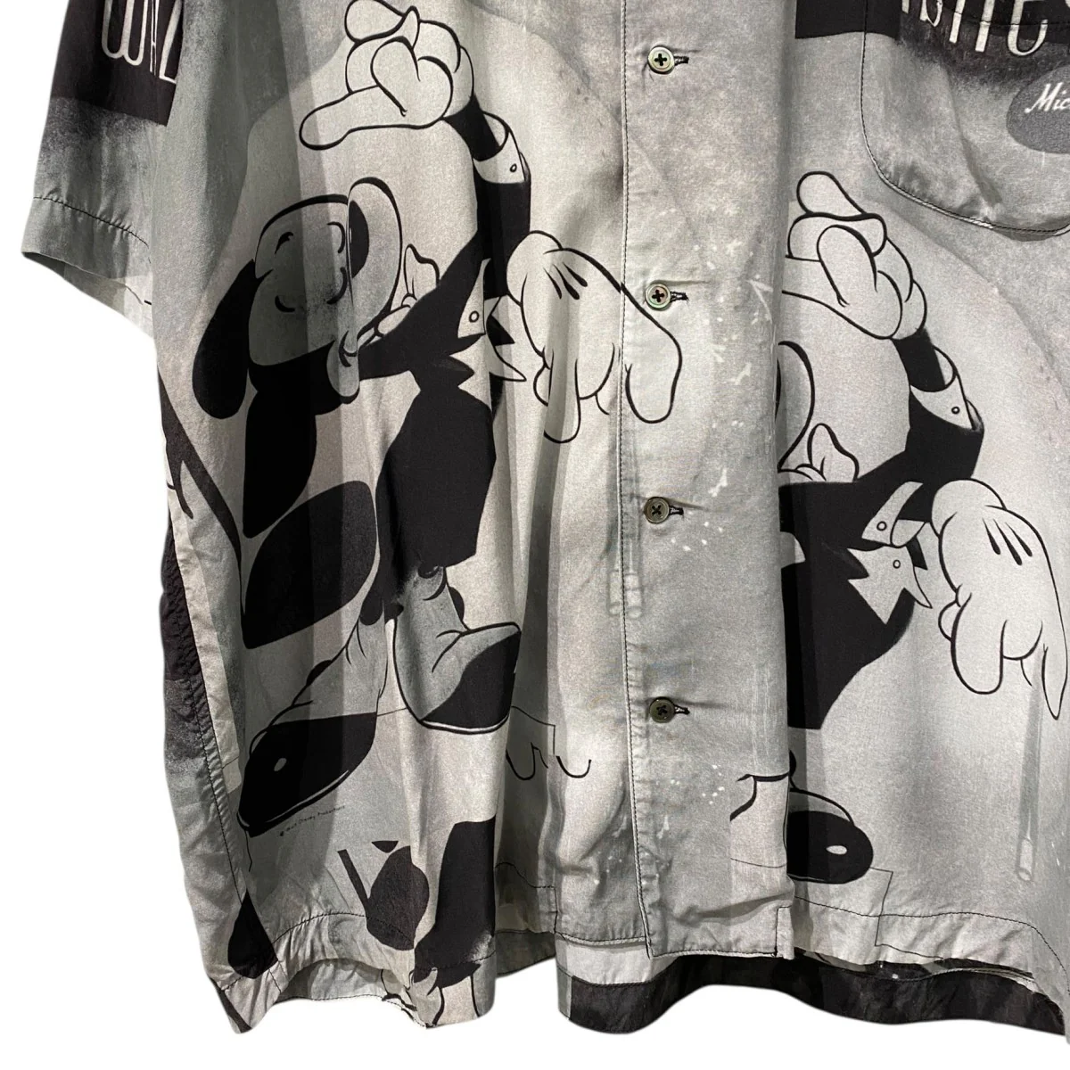 V／P PC Aloha Collection Shirt Mickey Mouseミッキーマウスアロハシャツ - Image 5