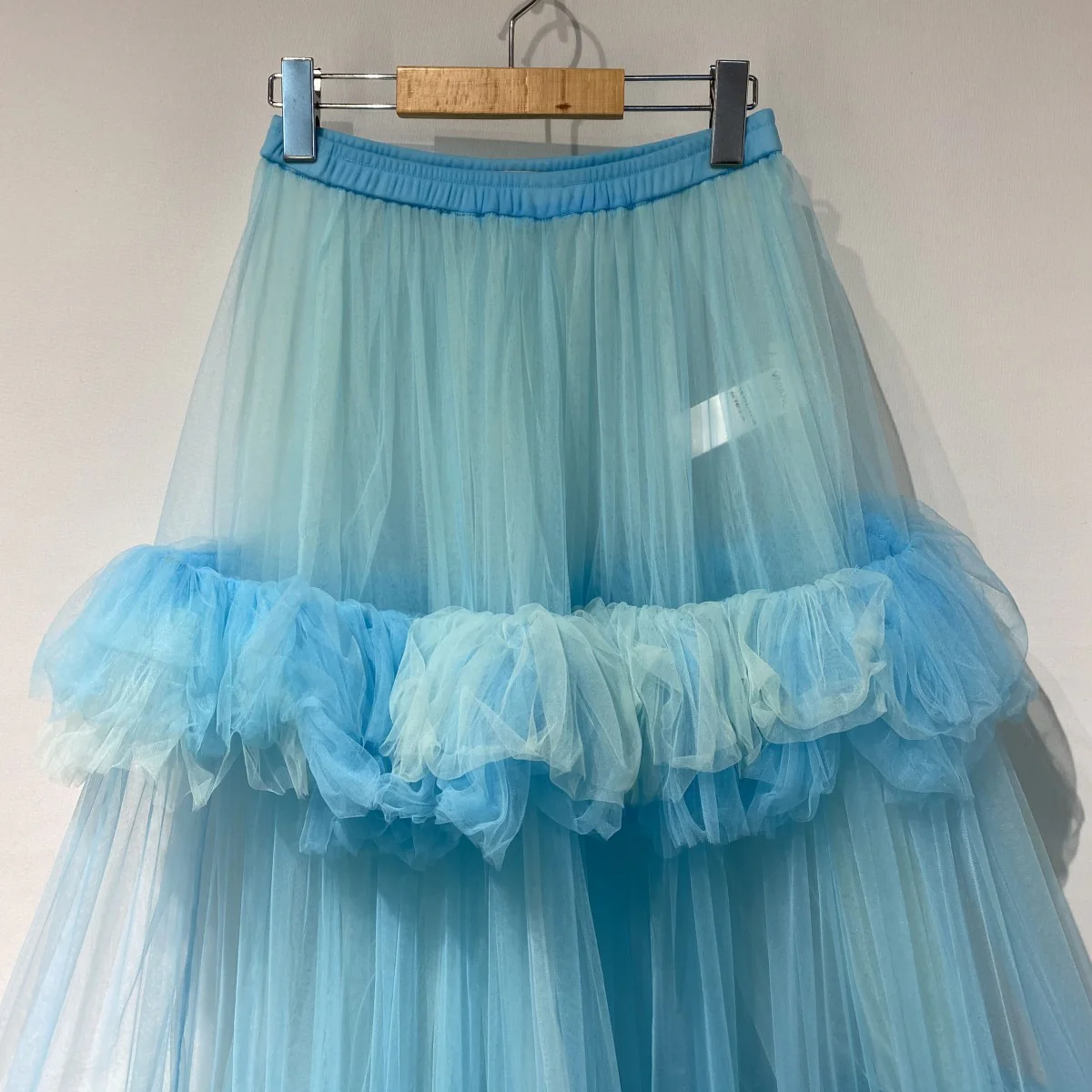 22AWチュールフリルロングスカート - Image 3