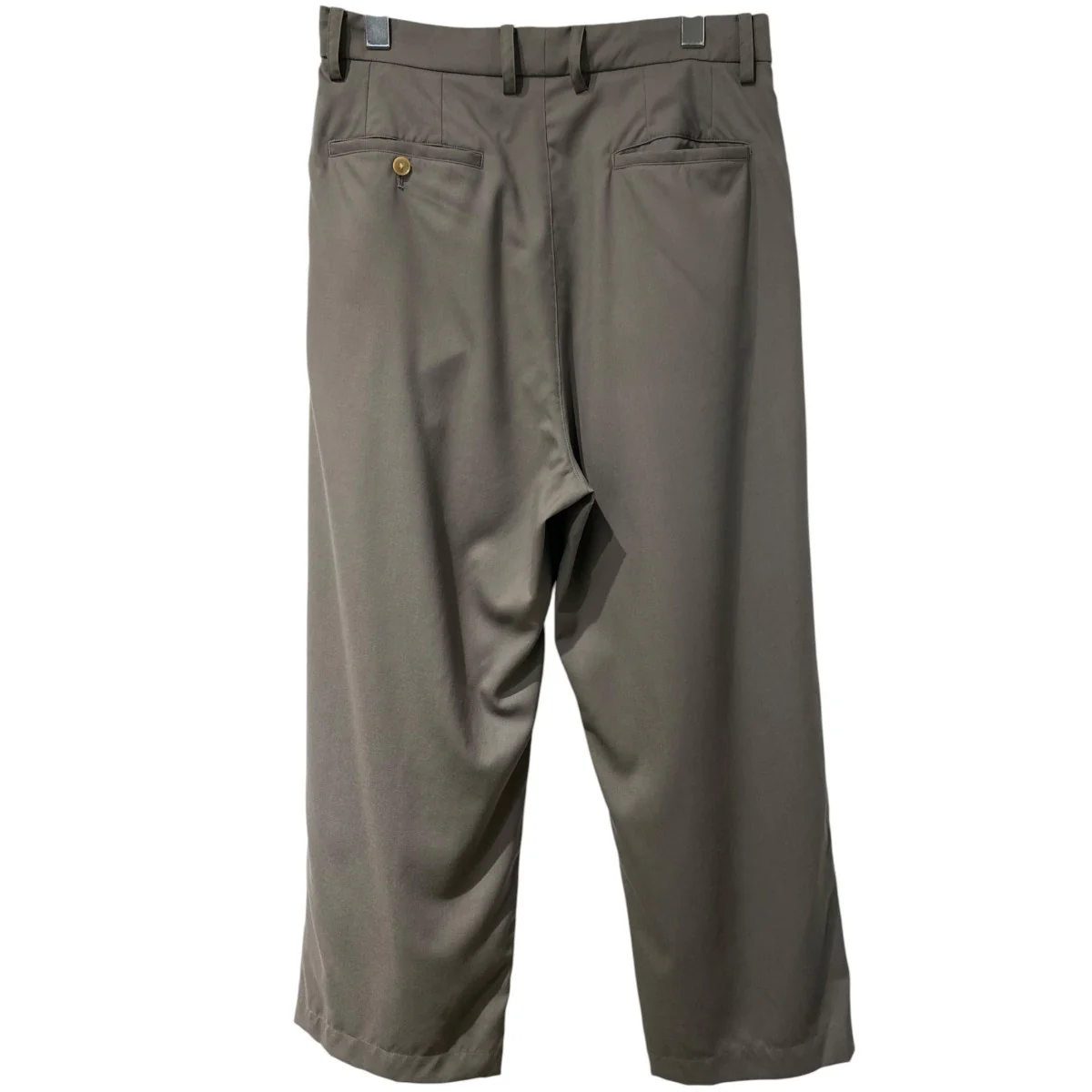Wool Light Gabardine Wide Pantsウールギャバジンワイドパンツスラックス - Image 3