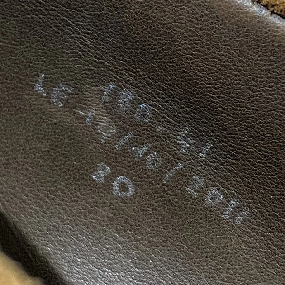 180 Signature Loaferスウェードスエードシグニチャーローファーレザーシューズ靴 - Image 10