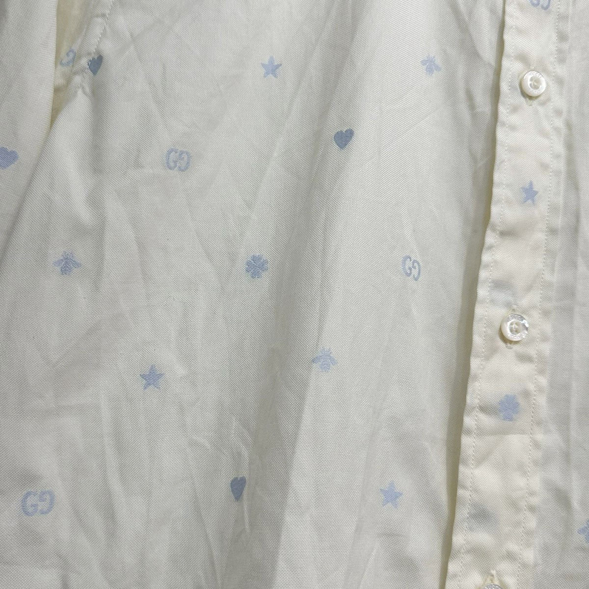 ロゴ刺繍長袖シャツ644986 - Image 4