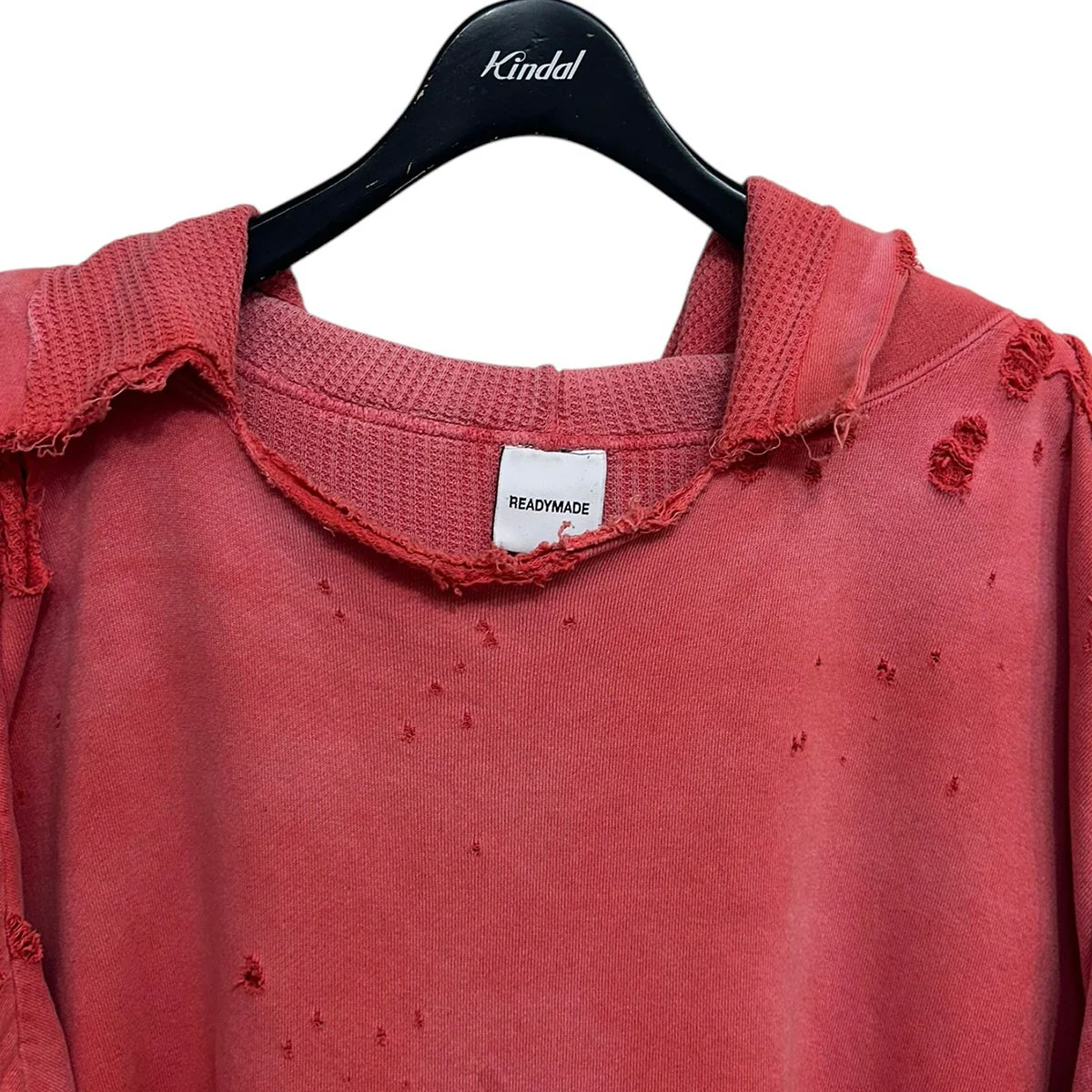 24AWDOUBLE FACE HOODIEダメージ加工ダブルフェイスフーディーRE-CO-RE-00-00-284 - Image 3