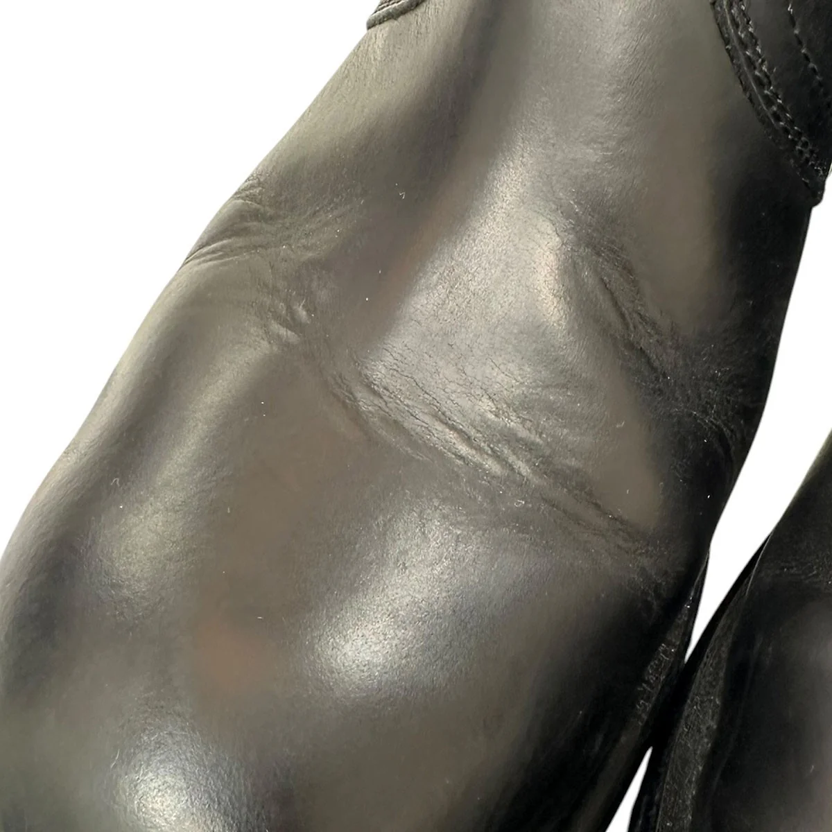 Leather Mid-calf bootsレザーロングブーツ - Image 6