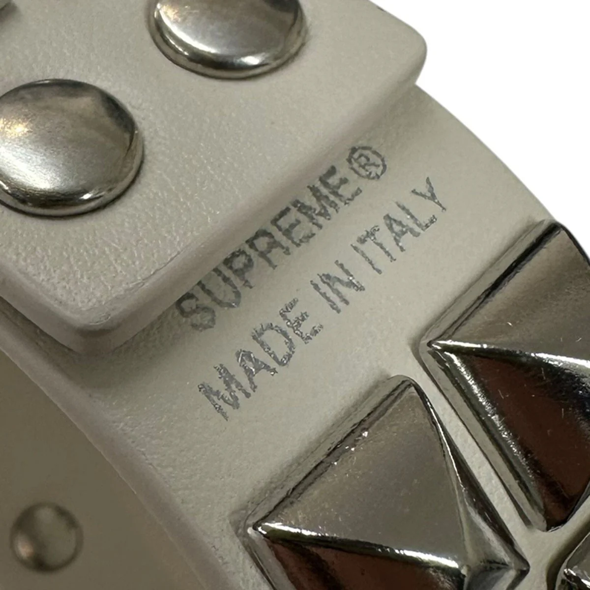 26SSStudded Leather Braceletスタッズレザーブレスレット - Image 3