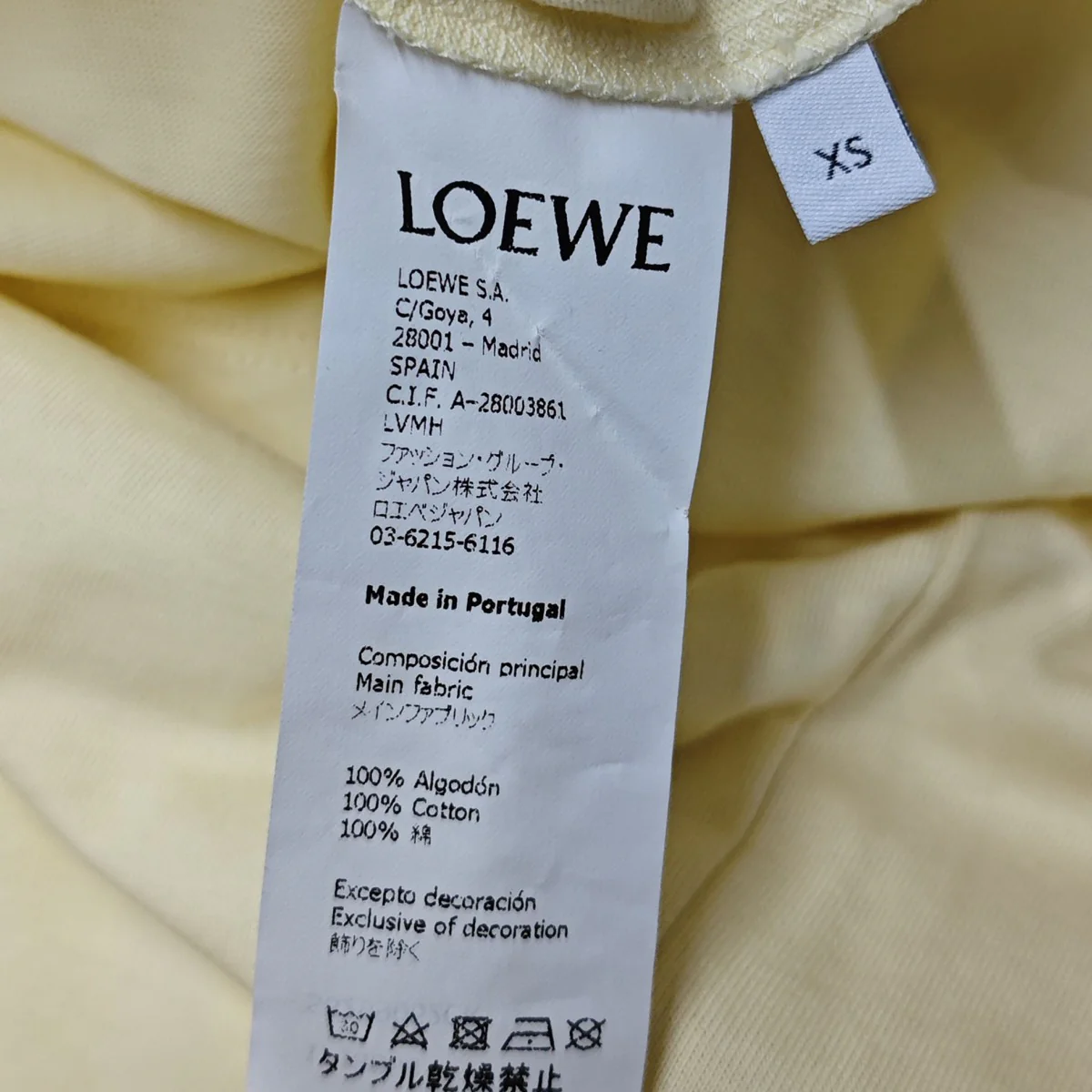 アナグラム コットン Tシャツ S6299062CR - Image 6