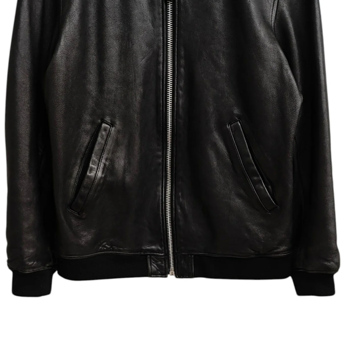 BOWERY MA-1 TYPE LEATHER JACKET レザージャケット - Image 5