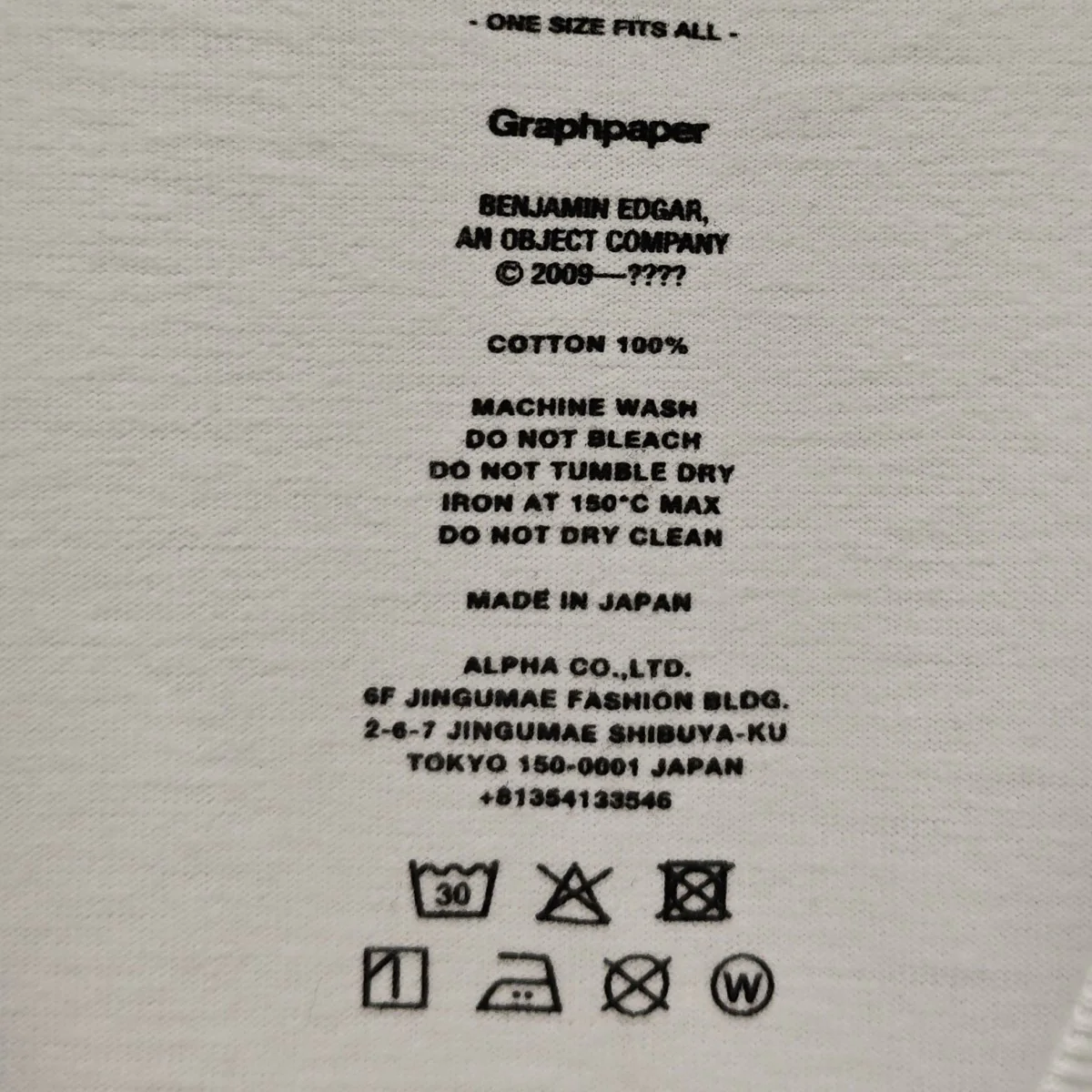 BENJAMIN GRAPH EDGAR PAPER S／S Oversized Tee Tシャツ - Image 4