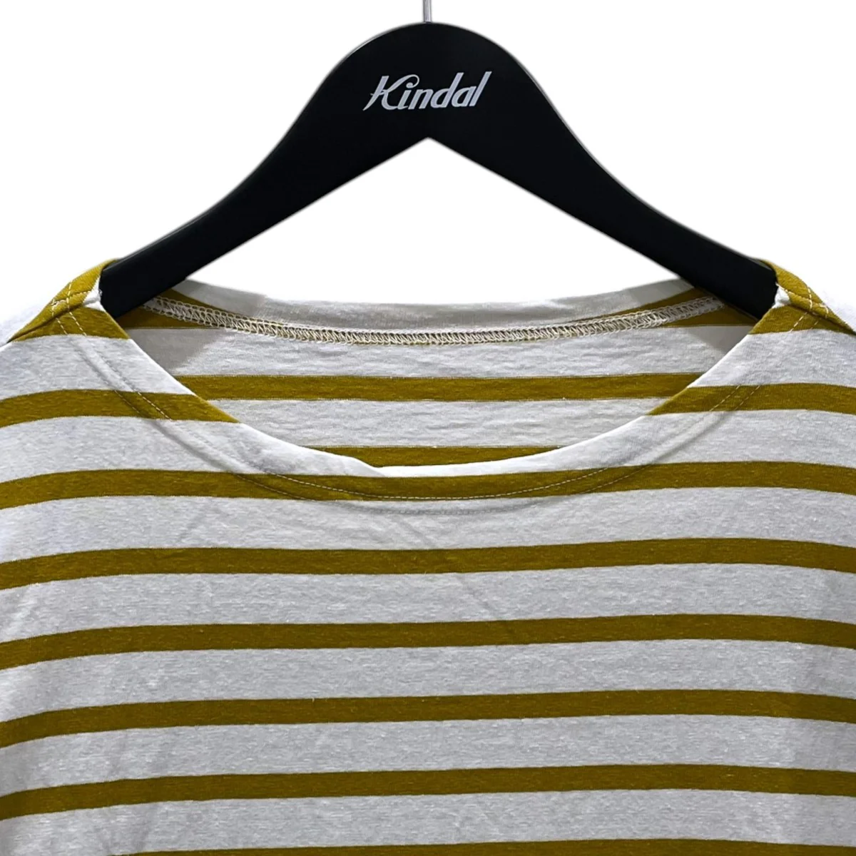 ボーダー柄カットソー BASIC ビッグ半袖バスクTee UpcycleLino アップサイクルリノ 600242-7073 - Image 3