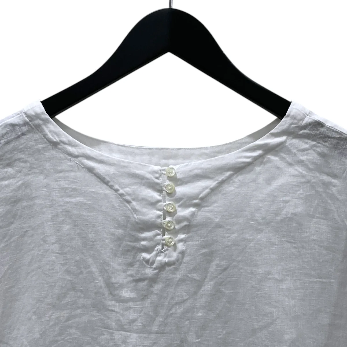 21SS リネンラッフル袖2wayブラウス 01242-1130 - Image 4