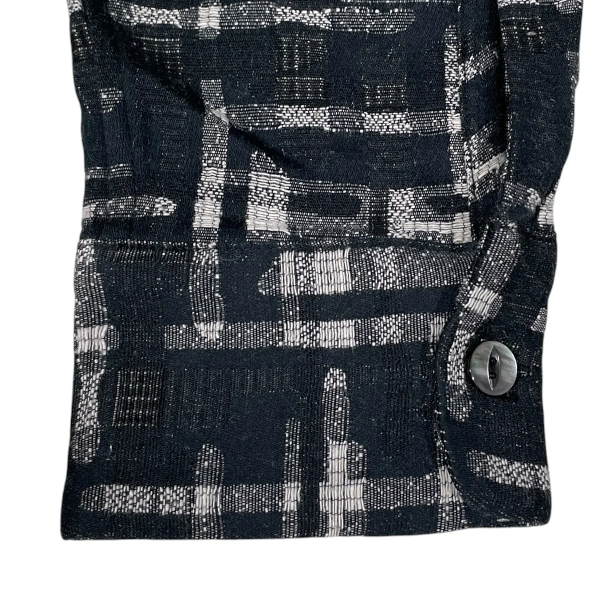 23AW オープンカラーシャツ Classic Shirt - C／PE／R／L Abstract Jq． クラシックシャツ アブストラクトジャカード NS212 - Image 4