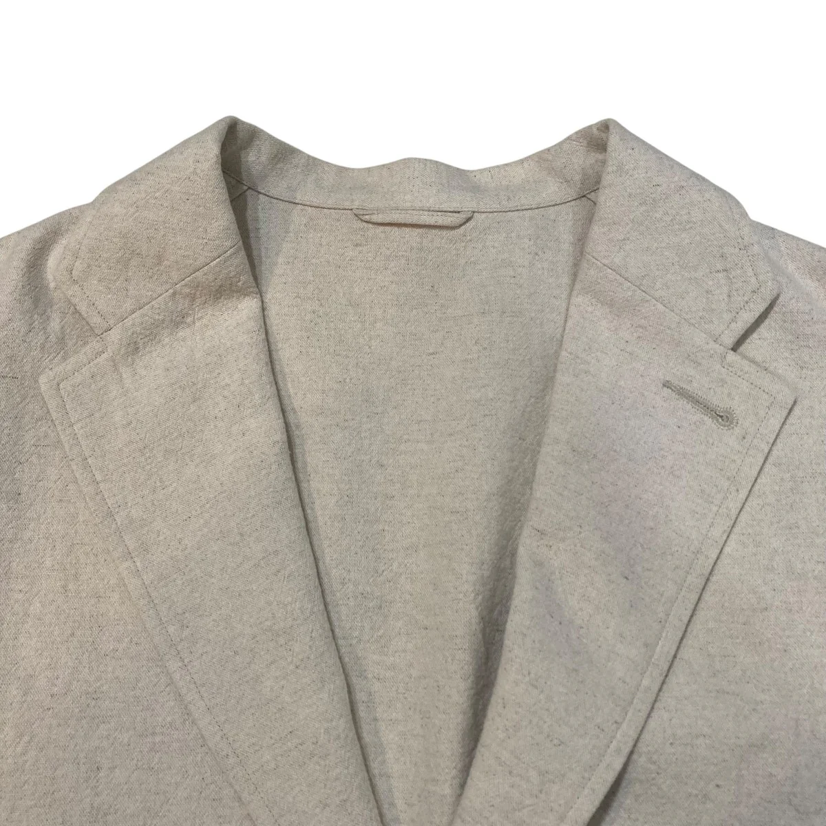 Cotton Linen Work JacketテーラードジャケットbROOTS23S04 - Image 3