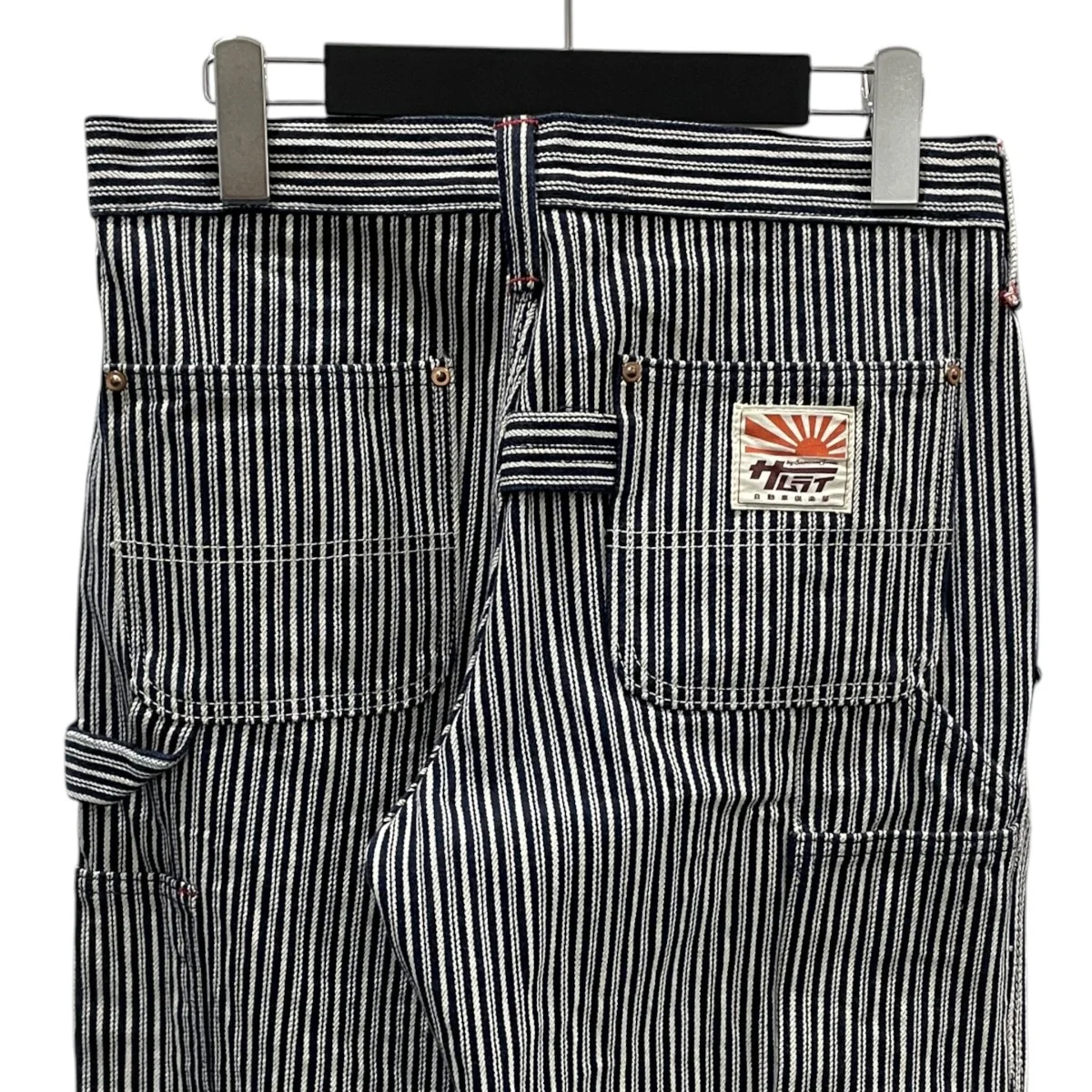 ストライプ柄パンツ HICKORY PAINTER PANTS ヒッコリーペインターパンツ」 - Image 4