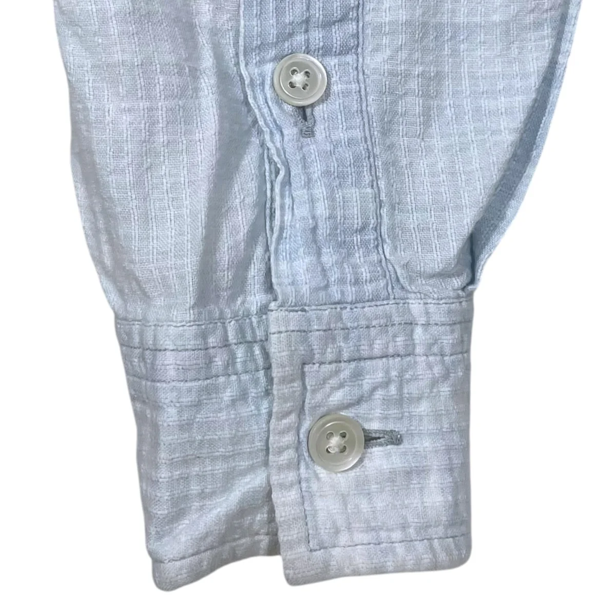 長袖シャツ ROLL UP SHIJIRA STRIPE SHIRT ロールアップシジラオリストライプシャツ - Image 4
