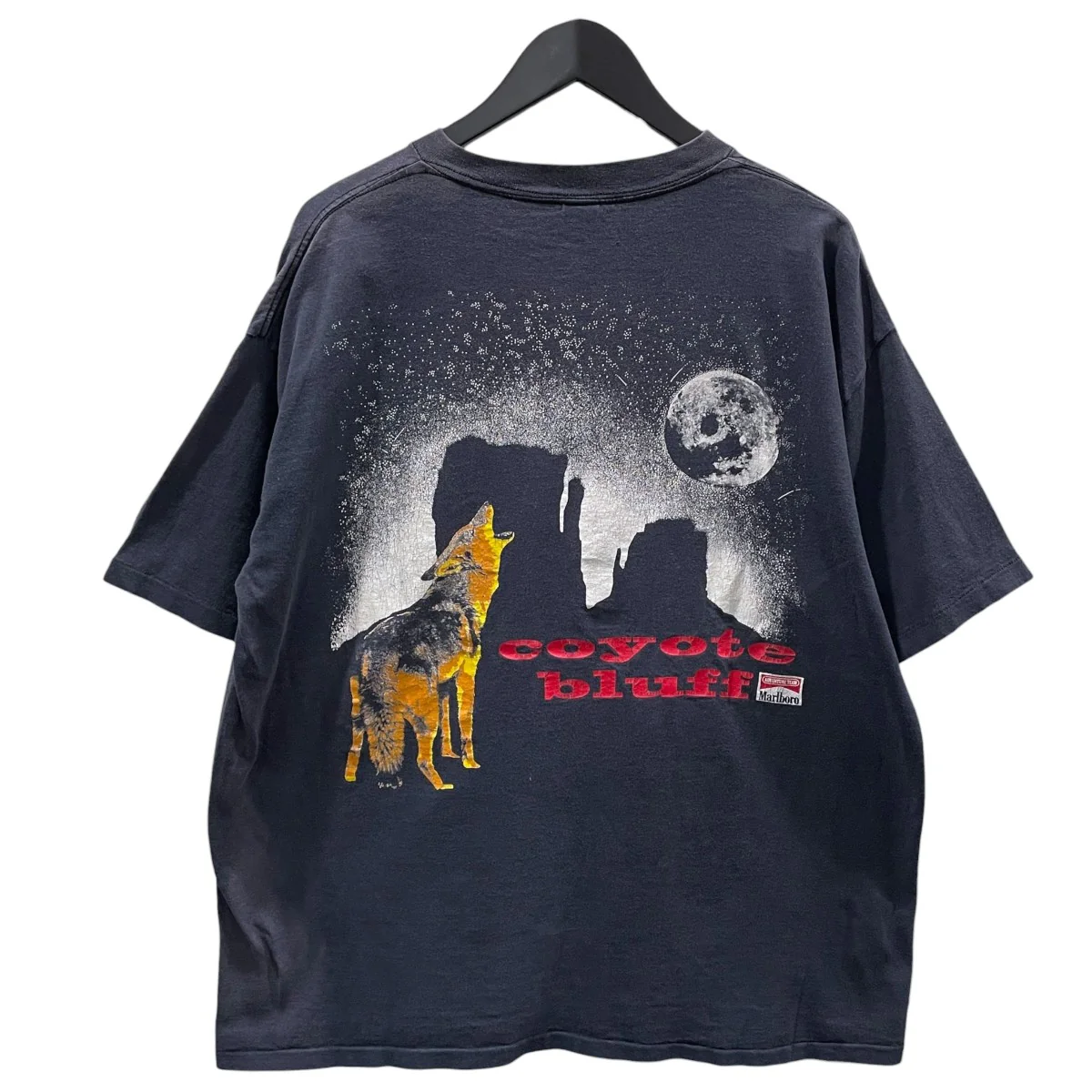 90s ポケットTシャツ Marlboro Coyote Bluff マルボロ コヨーテ・ブラフ - Image 2