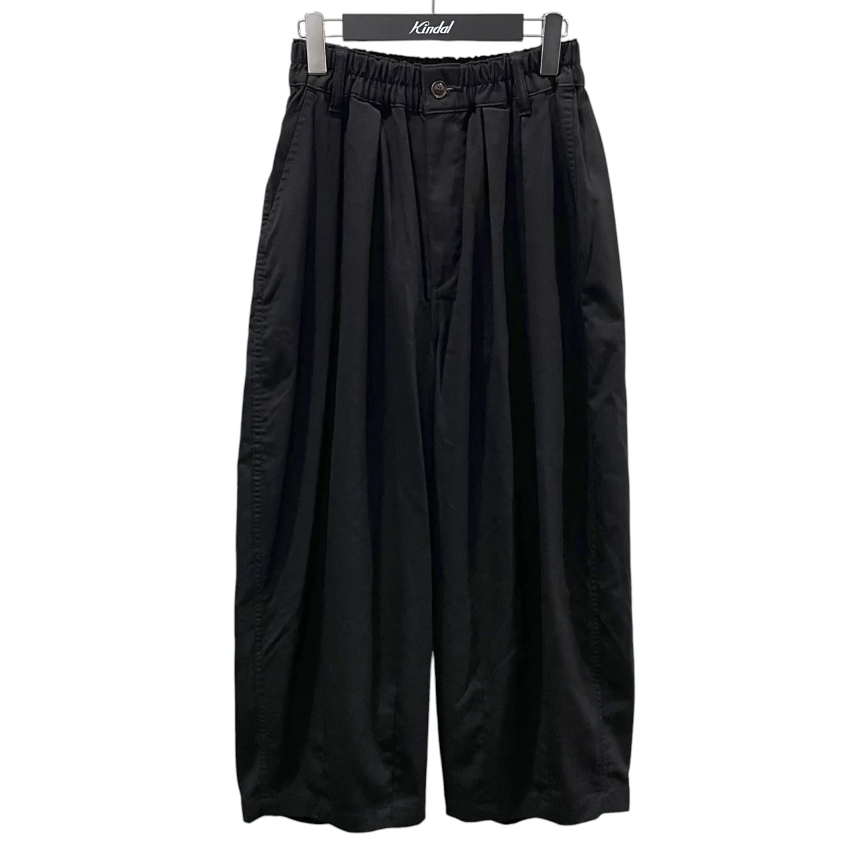 22AW タックワイドパンツ T／R TROPICAL CROPPED CIRCUS PANTS テトロンレーヨン トロピカル クロップド サーカスパンツ A12219-2