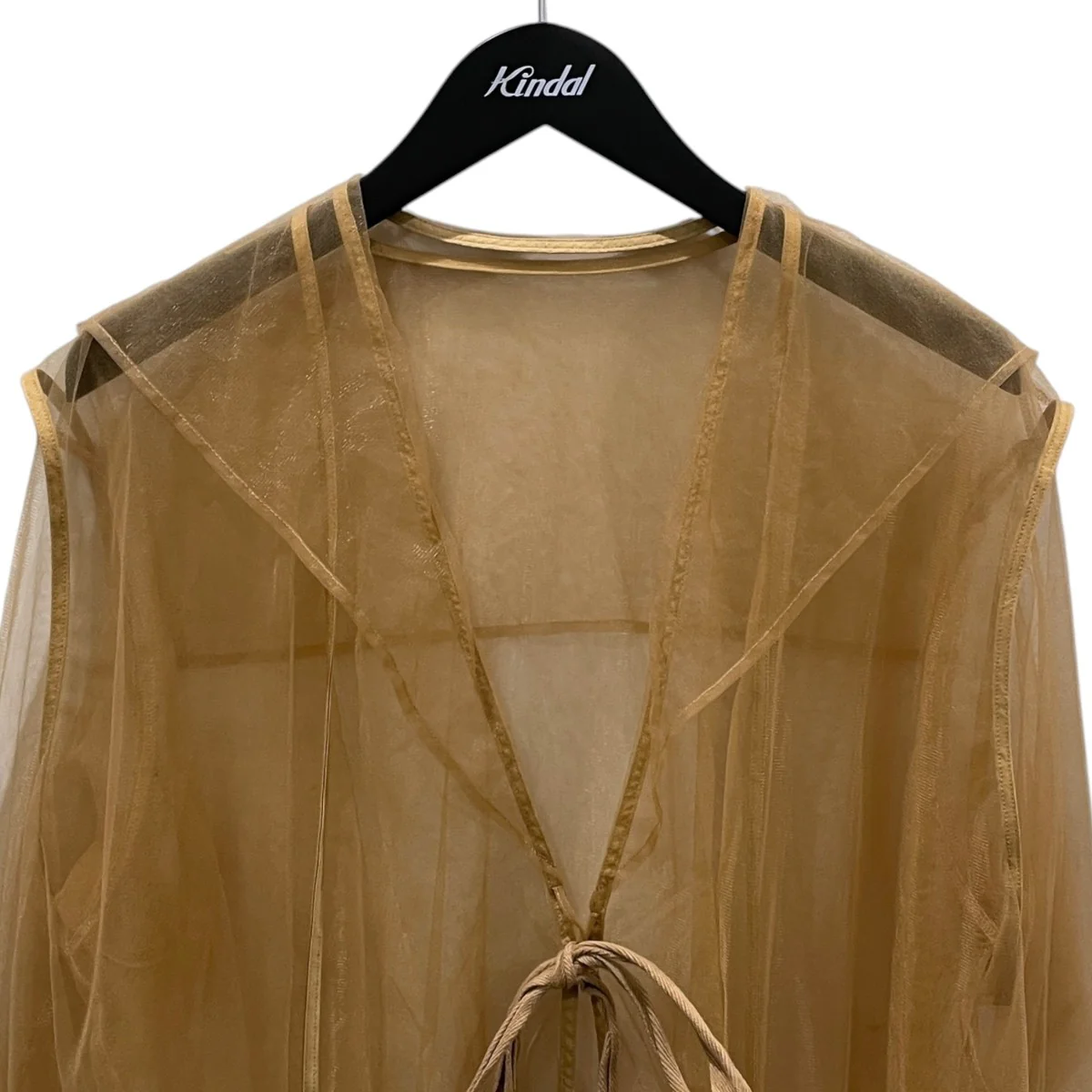 22SS レイヤードチュールトップス ベスト TULLE SAILOR COLLAR ＆ VEST チュール セーラーカラー ＆ ベスト 8621-299-0113 - Image 4