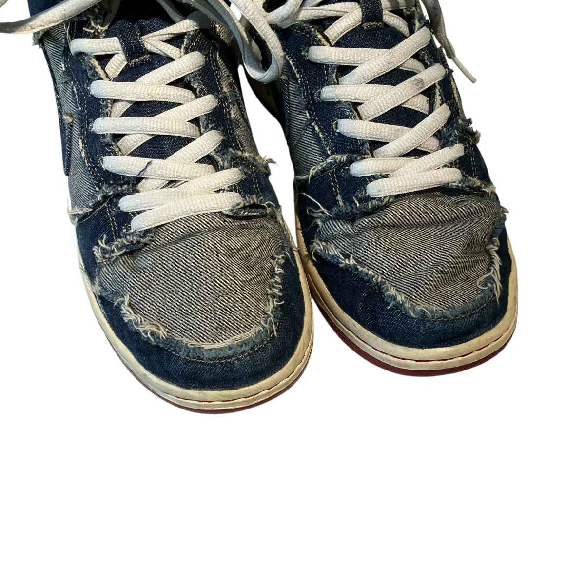 SB Dunk High Reese Forbes Denim Midnight Navyハイカットスニーカー881758-441 - Image 8