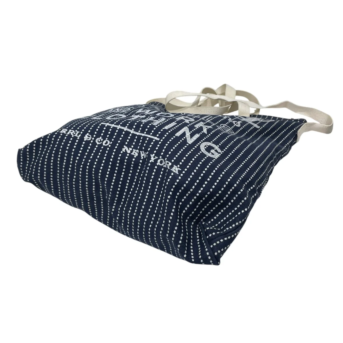 ウォバッシュストライプ 2WAY マーケットトートバッグ ショルダーバッグ Wabash Stripe 2way Market Tote Bag - Image 4