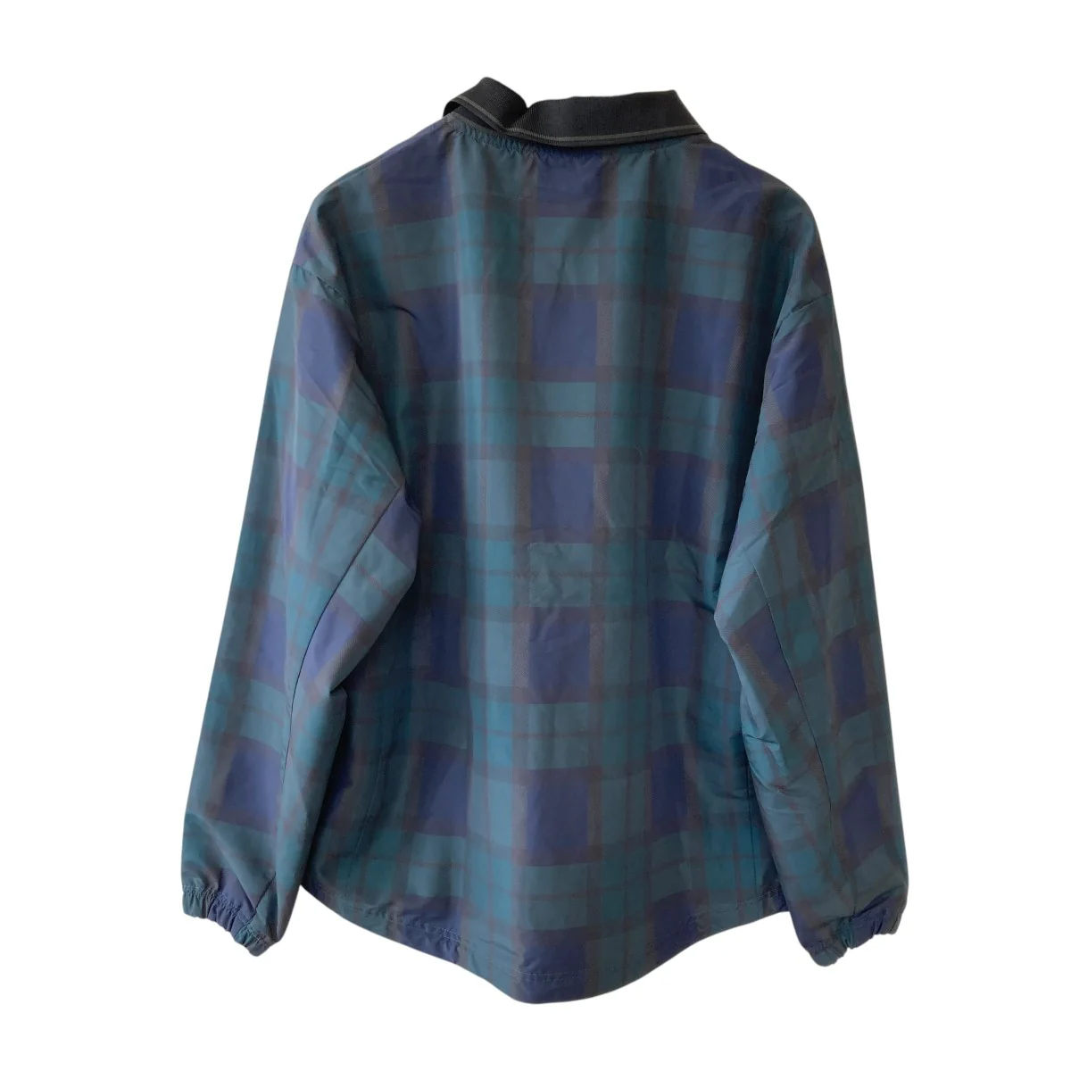 PLAID PRACTICE POLO COLLAR PISTEチェックブルゾンFCRB-260029 - Image 2