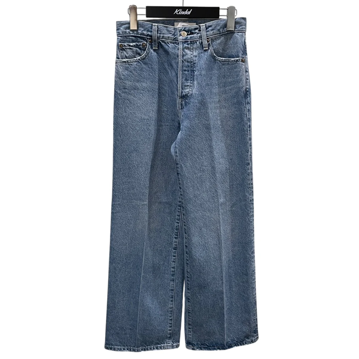 ウォッシュドデニム ワイドストレートパンツ Washed Denim Wide Straight Pant 9910600539