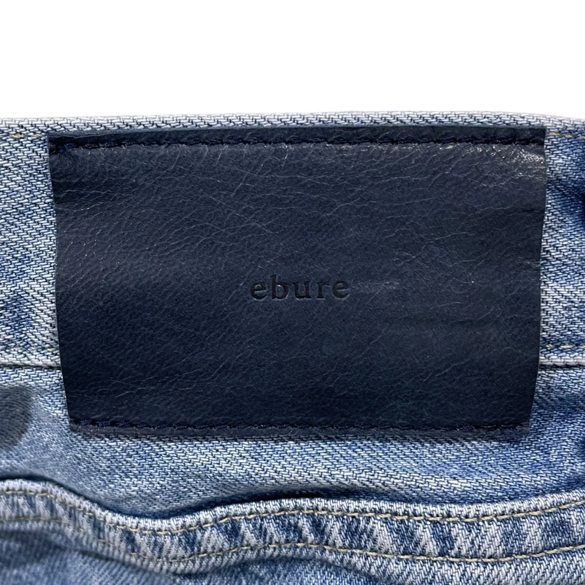 ウォッシュドデニム ワイドストレートパンツ Washed Denim Wide Straight Pant 9910600539 - Image 5