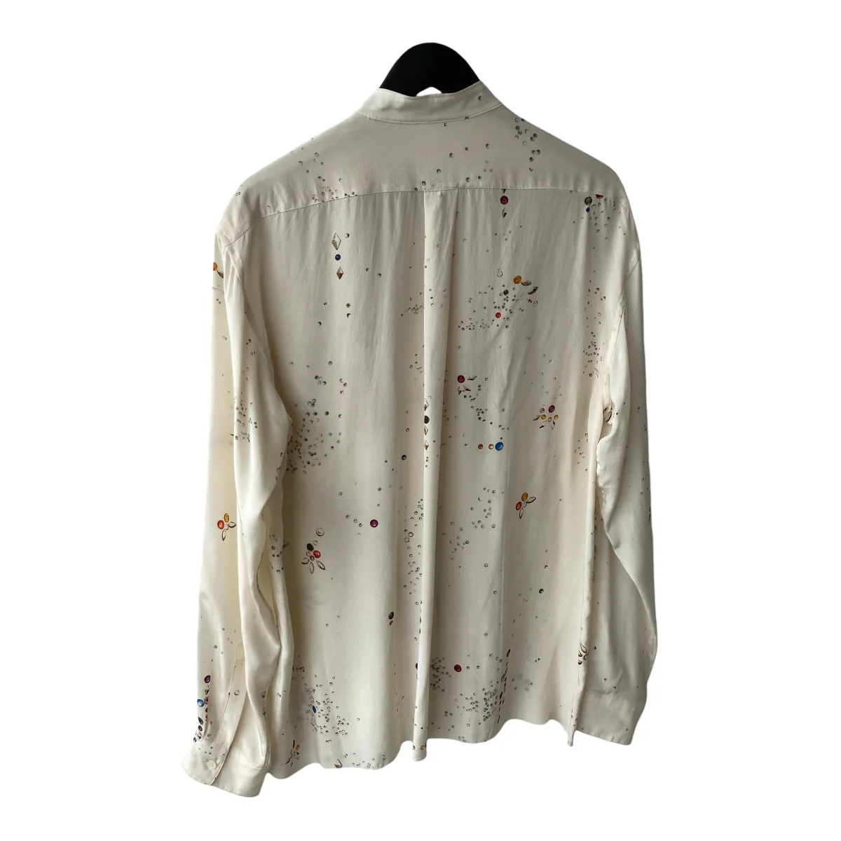 23SSZIP-UP GALAXY SILK SHIRT長袖シャツMMSS-SH0623 - Image 2