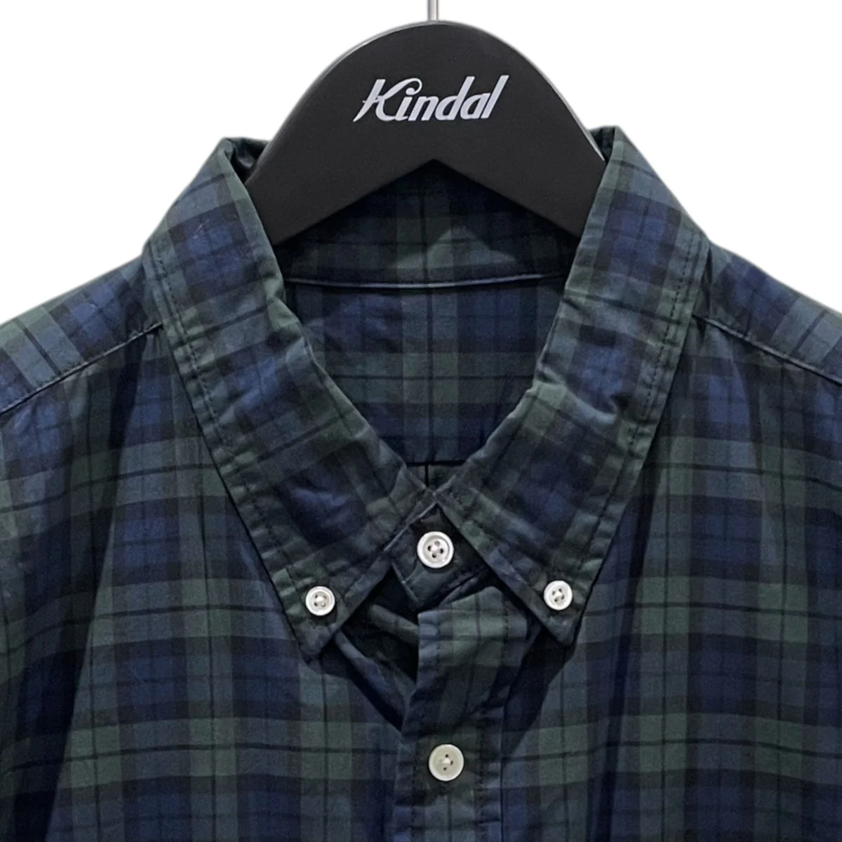 23AW ブラックウォッチチェック柄ボタンダウンシャツ SHIRTS 11-11-0635-139 - Image 3