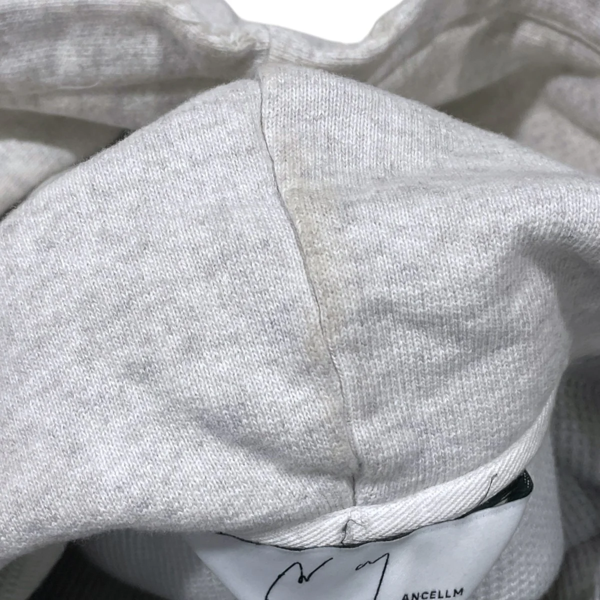 26SS ダメージ加工ジップアップパーカー ZIP HOODIE ジップフーディー ANC-STD-CT01 - Image 5