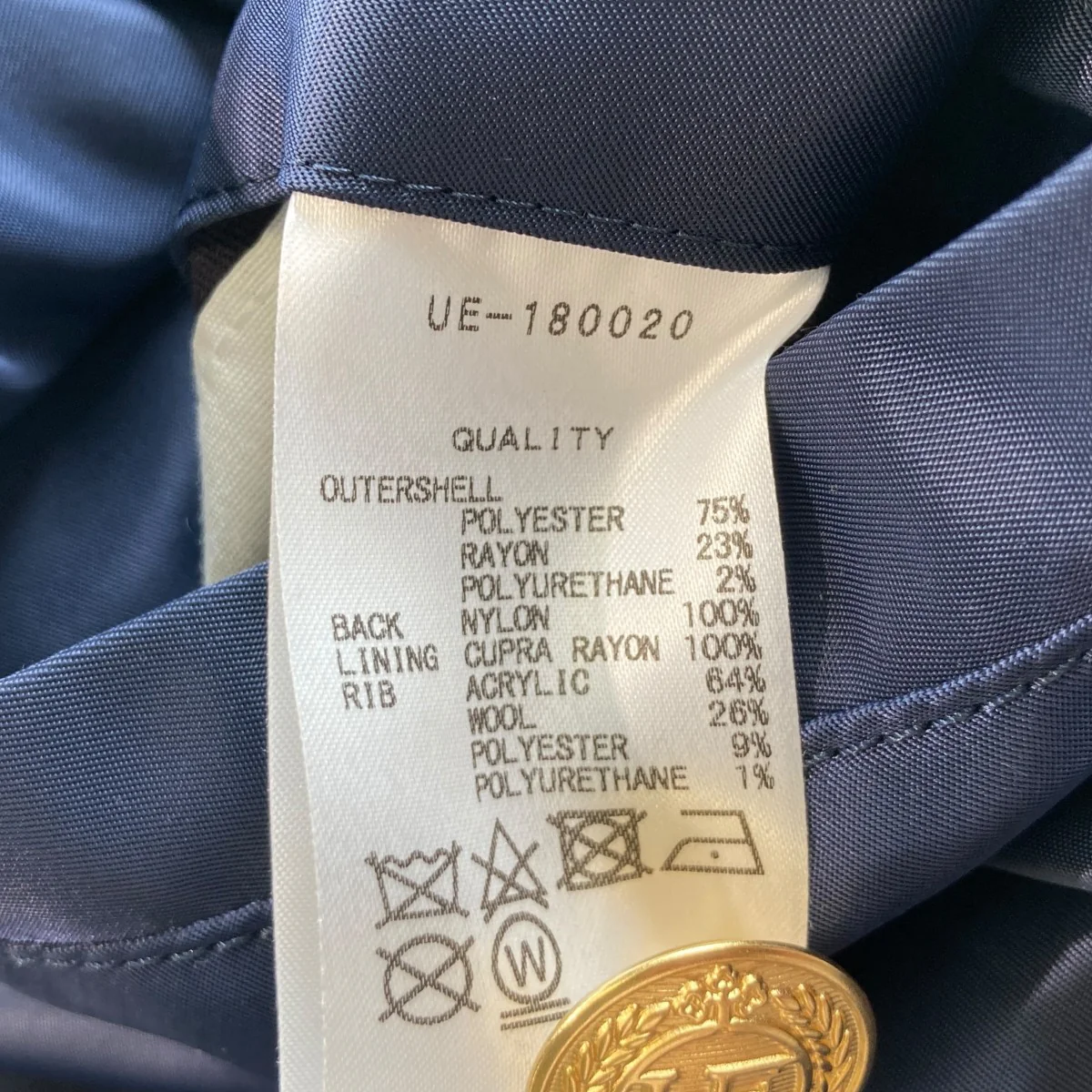 REVERSIBLE MA-1 BLOUSONリバーシブル MA-1 ブルゾンUE-180020 - Image 7