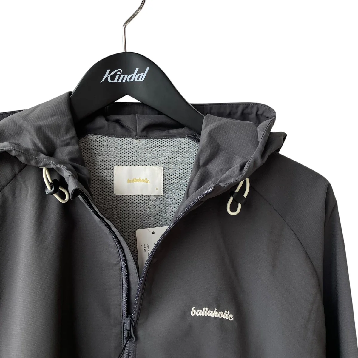 Logo Anywhere Full Zip JacketジップジャケットBHATO-00492-DGY-AS - Image 3