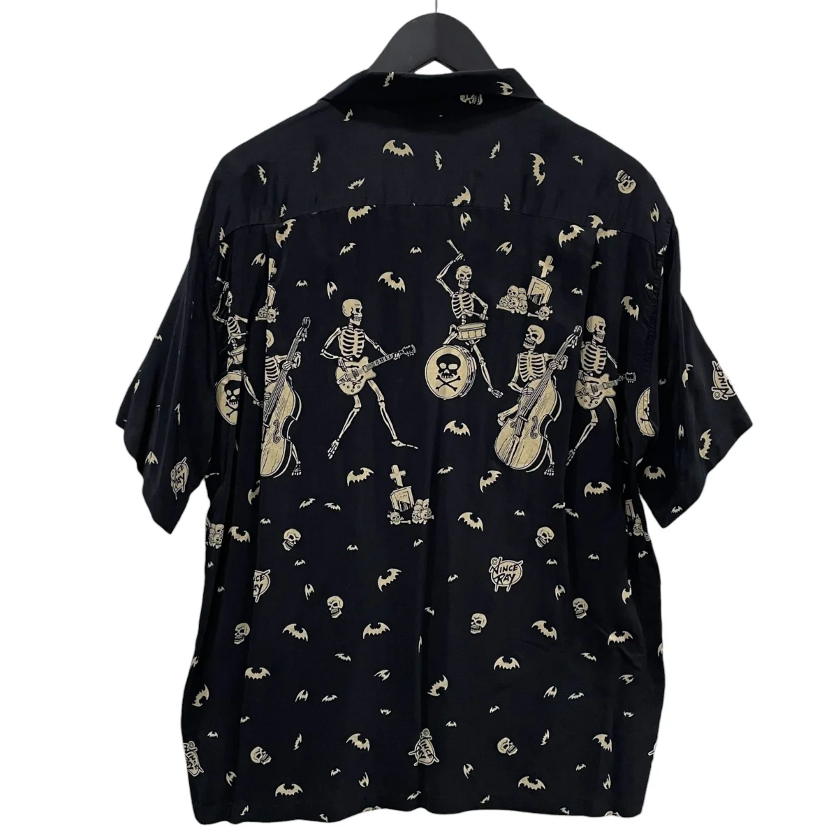 21SS オープンカラー半袖シャツ アロハシャツ HIGH DENSITY RAYON OPEN SHIRT THE SKELETONES ザ・スケルトンズ SH38622 - Image 2