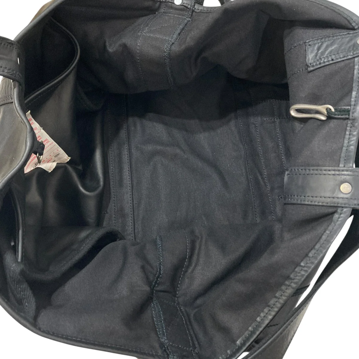 O．LEDZ  Oiled Leather Shoulder Tote Bag2WAYショルダーバッグNN-4502A16 - Image 5
