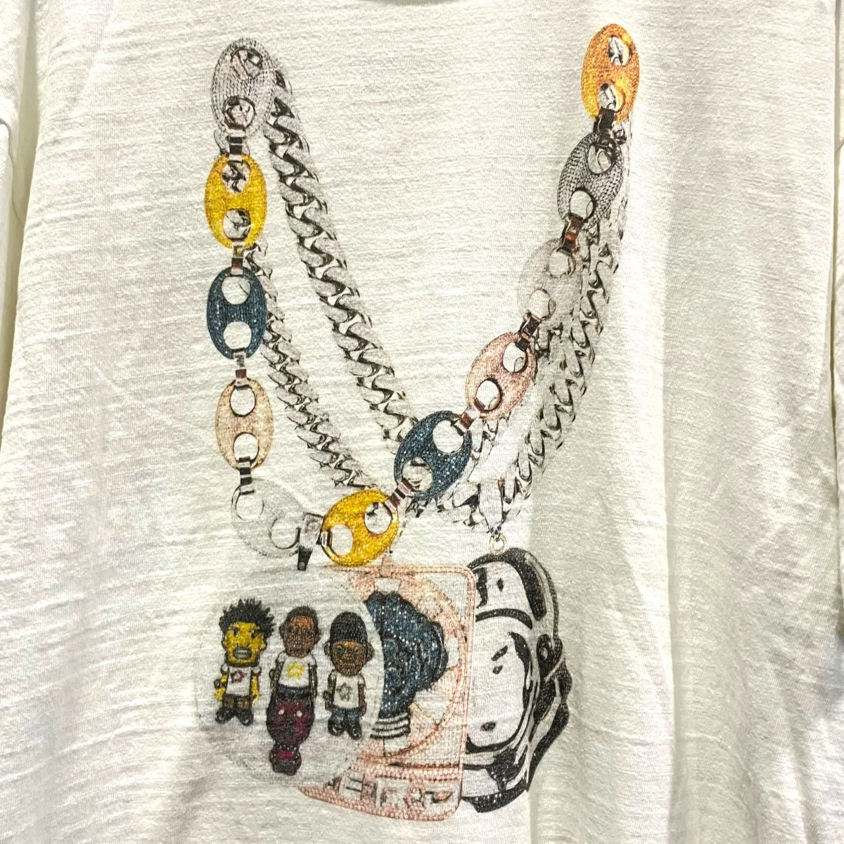 チェーンプリントTシャツ - Image 4