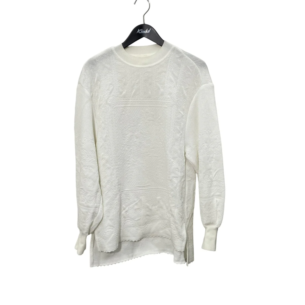 Floral Jacquard Knitted TopジャガードニットMM23PF-KN717