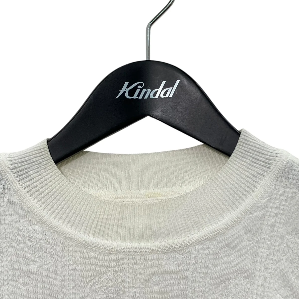 Floral Jacquard Knitted TopジャガードニットMM23PF-KN717 - Image 3